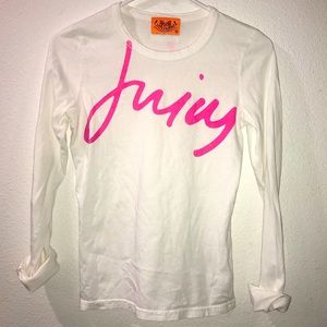 Juicy Couture Signature Logo Long Sleeve Tee